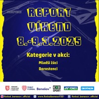 Report víkend 8. – 9. 3. 2025