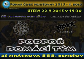 Benešov hostil prvoligový Black Angels - kopie