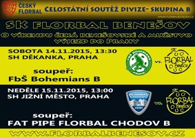 Benešov vyrazil ke dvěma utkáním do Prahy - kopie