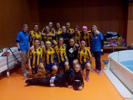 Čtvrté místo pro dívčí tým na mezinárodním turnaji! - kopie