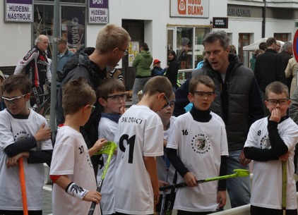 čerčanský tým FbK Draci přispěl k propagaci benešovkého SK