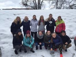 Vítězný start pro juniorky v novém roce na ligové půdě - kopie